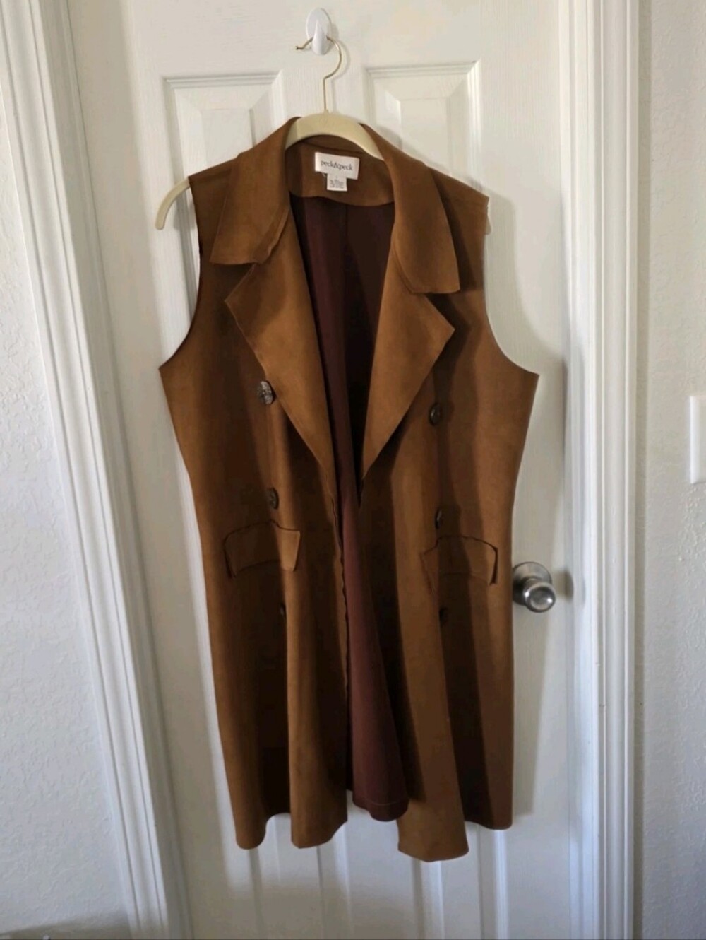 Peck&Peck Women's Duster Vest L